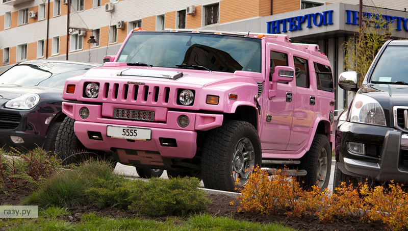 розовый Hummer