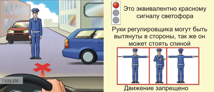Сигналы регулировщика в казахстане в картинках